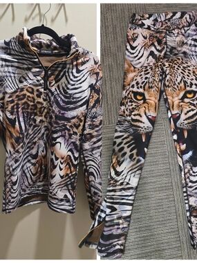 Denimaxx fleece activewear set M
